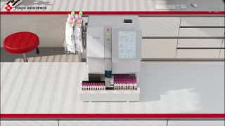 Tosoh HLC-723 GR01 | In-Depth 3D Technical Visualization for HbA1c HPLC Analyzer | REBUS Agency