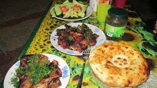 55 Шашлык из свинины и морского окуня 55 Шашлык из свинины и морского окуня
