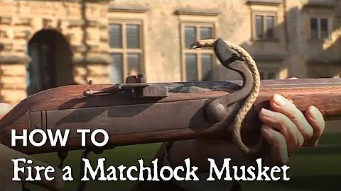How to Fire a Matchlock Musket