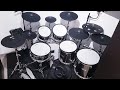 E-drum conversion… Pearl Export / R-Drums triggers / Roland TD-27 / Cymbales ATV