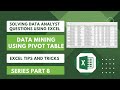 Data Mining with Pivot Tables in Excel 📊