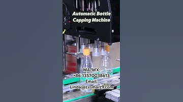 Automatic Bottle Capping Machine#bottlecapper #cappingmachine #bottlecappingmachine #capping