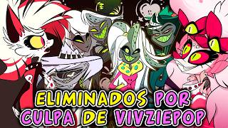 TODOS LOS PERSONAJES ELIMINADOS DE HAZBIN HOTEL #hazbinhotel #helluvaboss