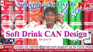 Soft Drink Beverage CAN Design | Subscribe YouTube Channel : Nx Live Tv India screenshot 1