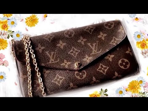 UPDATE: Louis Vuitton Pochette Felicie WEAR & TEAR - YouTube