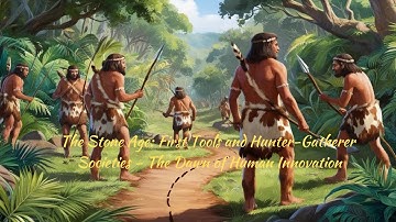 The Stone Age: First Tools and Hunter-Gatherer Societies – The Dawn of Human Innovation