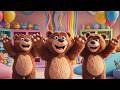 Cuatro Ositos Marionetas Bailan, Bailan | Canciones de Ositos y Rimas para Niños Mp3 Song