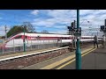 The (IET) Class 800 LNER 'Azuma' [5-Car Set] No.800208 was leaves from Platform Sidings at Carlisle.