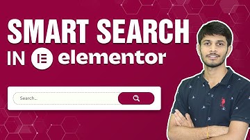 How To Add Smart Search On The Elementor Website | Elementor Tutorial