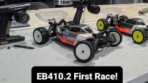 Tekno EB410.2 // First time on track / Carpet Racing