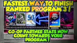 *NEW* FASTEST WAY TO COMPLETE RANKED PROGRAM 3 MLB THE SHOW 24 DIAMOND DYNASTY! NEW CO-OP UPDATES!