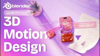 3D Motion Graphics In Blender - Walkthrough screenshot 3