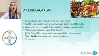 Endometriozis'de Beslenme - Dr. Pınar Yalçın Bahat