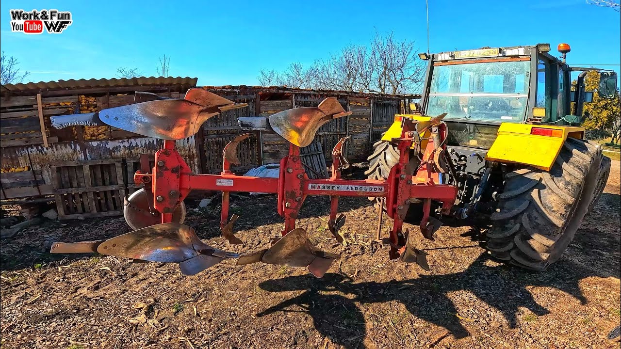 Le-am pregătit de ‘iernat’ 😅 #agriculture #huard 