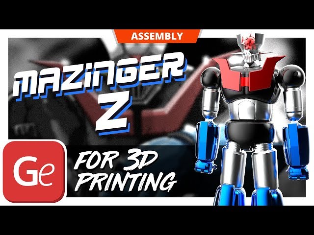 シマにゃん様、専用 Mazinger Z 3D Printing Model | Assembly by Gambody - YouTube