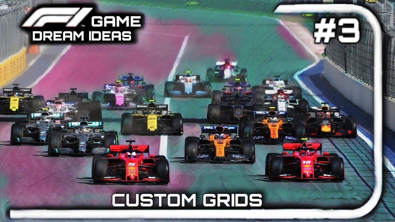 DREAM F1 GAME IDEAS | CUSTOM GRIDS