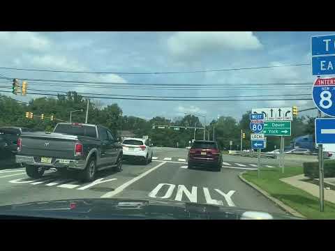 Traveling from Florham Park NJ to Paterson NJ via Route 80 East. 08/29/2023