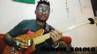 Video thumbnail of "Nobody by DJ NEPTUNE ft JOEBOY & Mr EAZI ( Guitar cover by Chris Sololo)"