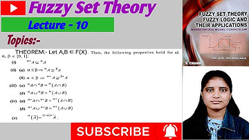 |Lec-10|Important theorems proof based on α-cut set and strong α-cut set#playlist#telegram#links👇