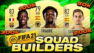 BEST OVERPOWERED META STARTER TEAM 50K 100K 150K 200K 250K 300K - FIFA 21 ULTIMATE TEAM