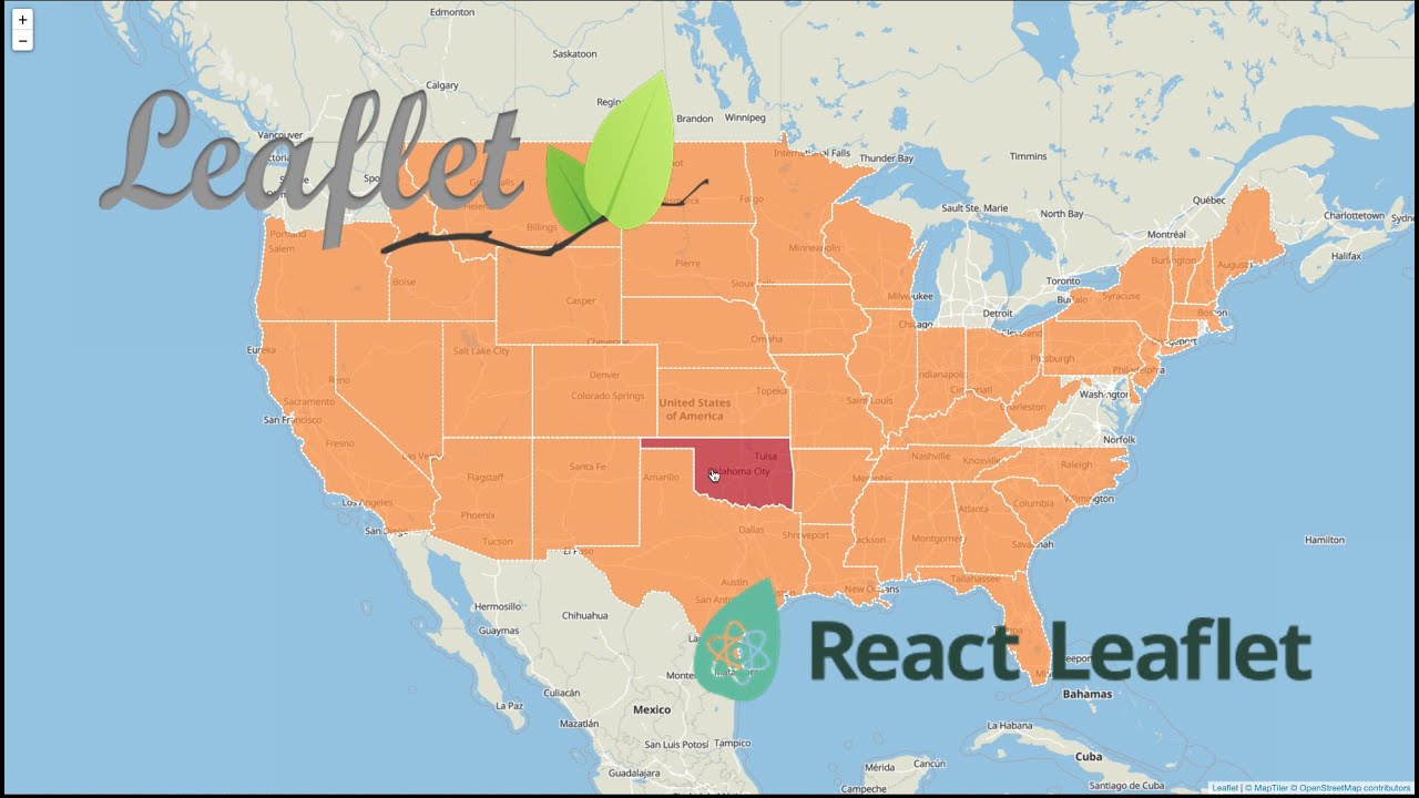 Create Maps Using Leaflet In React Js (Tutorial)