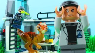 LEGO Jurassic World STOP MOTION LEGO Jurassic World: Stygimoloch Breakout | #LEGO | Billy Bricks
