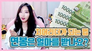 치어리더는 월급을 얼마나 받나요? 치어리더의 모든것 연봉편