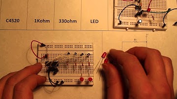 C4520 Dual Binary Counter Circuit