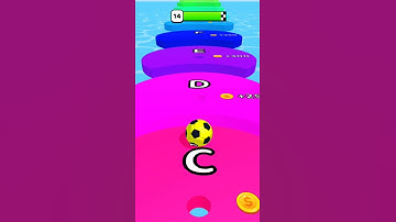 AZ Run - 2048 ABC RUNNER LEVEL 14 Gameplay