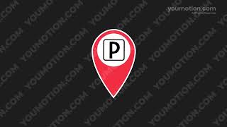 Free Map Location Pins & Navigation Icons (Ae) | Animated Map Markers