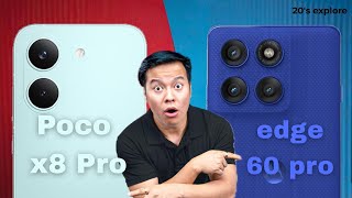 Poco X8 Pro vs Motorola Edge 60 Pro: Which is the Best? 🤔