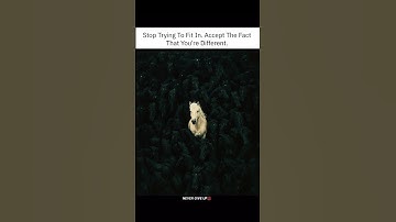 ✨ Stand out, don’t blend in. Embrace what makes you unique. ✨