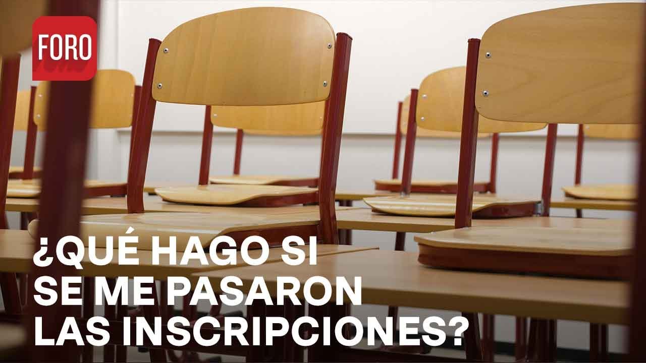 ¿cuándo empiezan las inscripciones escolares 2023
