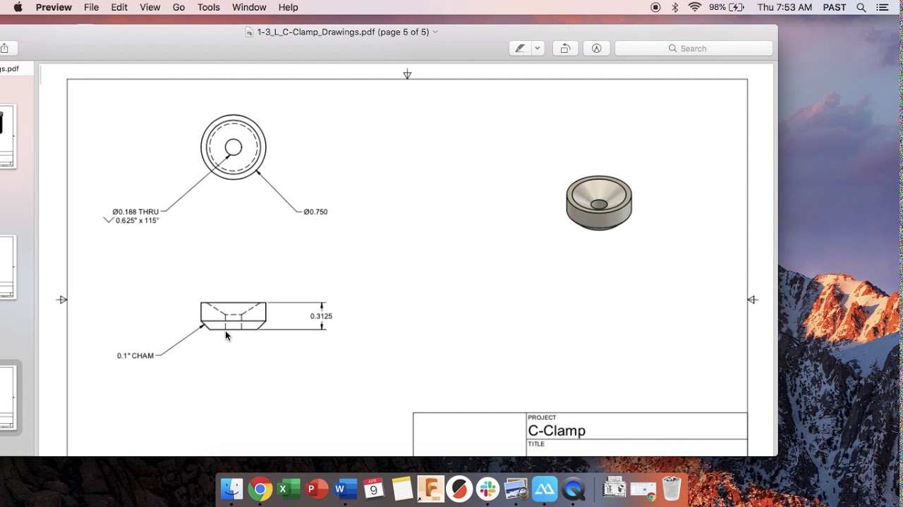 End Cap - Onshape Remediation Assignment - YouTube