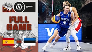 Spain v Estonia | Women Quarter-Final | Full Game