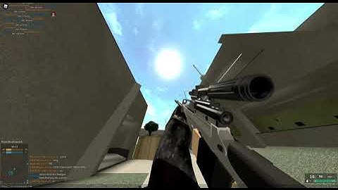 Phantom Forces VCOG 6x Scope on SL-8 (or 9) bug.