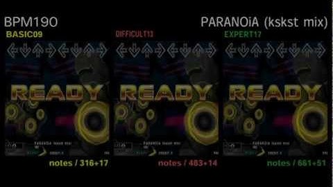 DDR X3 / PARANOiA (kskst mix) - DOUBLE