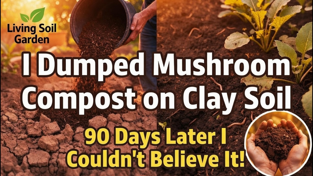 Why Nobody Told You Mushroom Compost Does This To Clay Soil