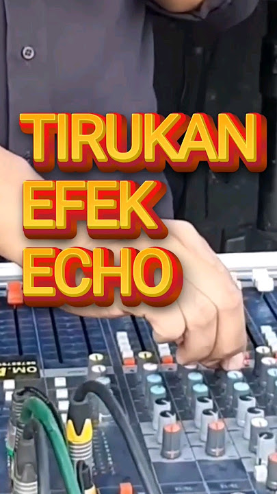 Efek suara echo tanpa mixer, pria unik #aneh #langka #unik #echo #mixer