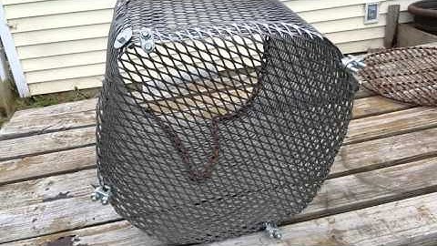 Diy Uds ugly drum smoker fire basket build Heavy Duty