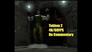 Tekken 2 P. Jack Arcade Mode Playthrough and Ending (4K/60FPS - No Commentary)