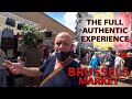 Brussels Market Experience | A Week in Belgium 🇧🇪