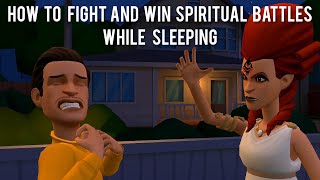 How To Fight And Win Spiritual Battle While Sleeping Christian Animation