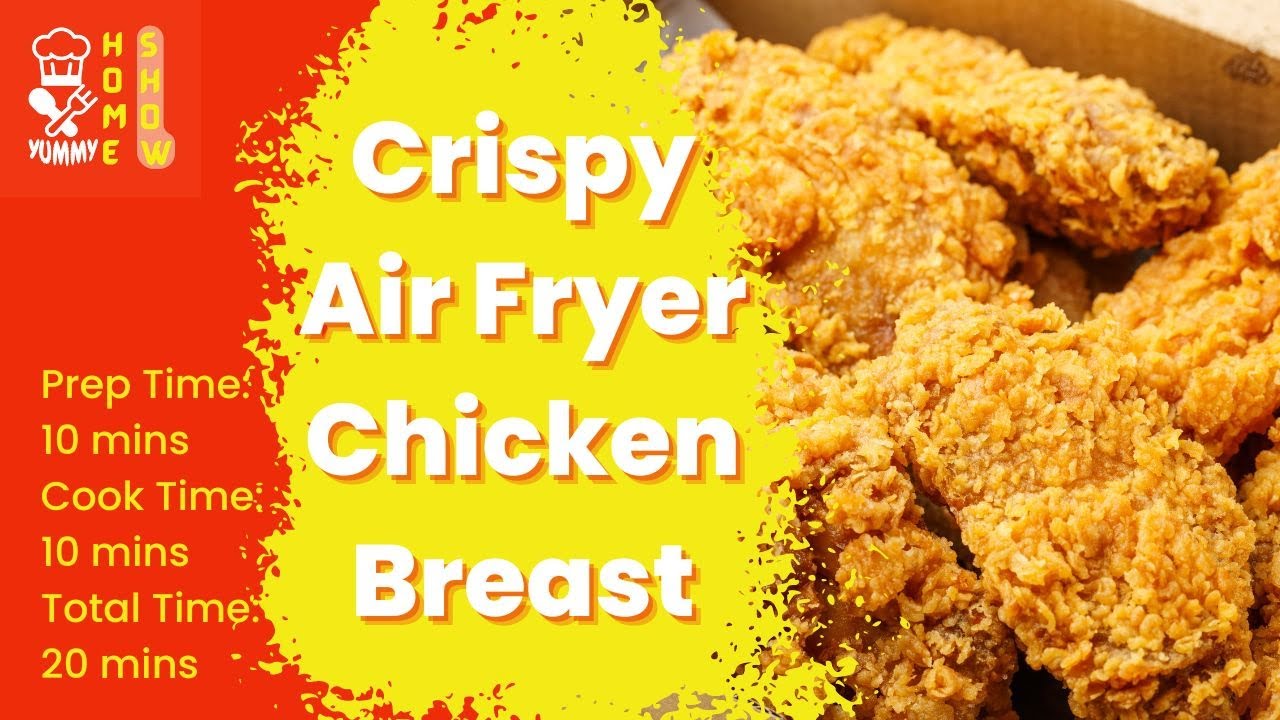 🍗 how to make breaded chicken in the air fryer 🍗 shorts By erinabeeats