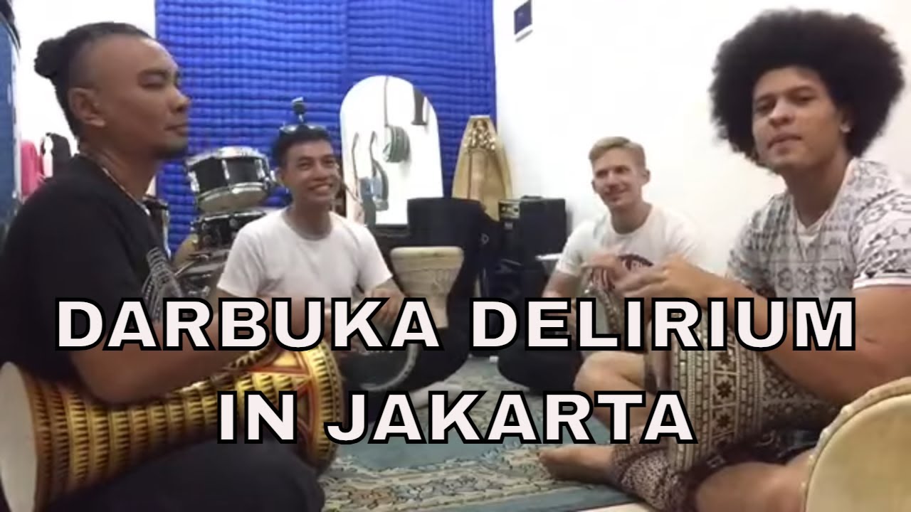 Singapore Darbuka player visits Jakarta Darbuka Jam! YouTube