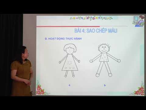 Video Tin học 4 Chủ đề 2 EM TẬP VẼ - Bài 4 Sao chép màu - YouTube