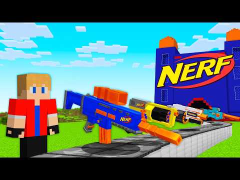 EVOLUI a LOJA de BRINQUEDOS NERF no Minecraft!