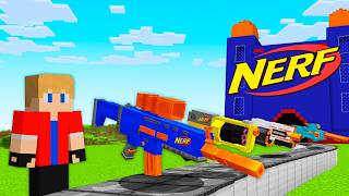 EVOLUI a LOJA de BRINQUEDOS NERF no Minecraft!
