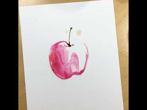 Paint an apple loosely   IGolimpiawong_20