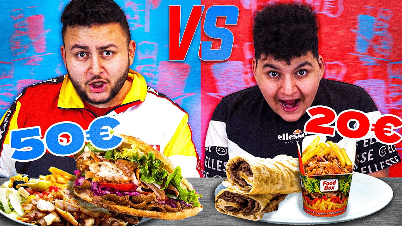 TEUER VS. BILLIG DÖNER 🥙 CHALLENGE | Can Wick